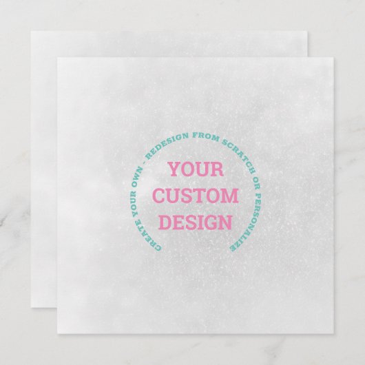 Erstellen Sie Ihre eigene, vollständig angepasste  (Vorne/Hinten)