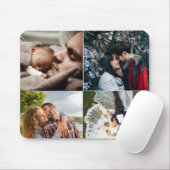 Erstellen Sie Ihre eigene Vorlage für 4 FotoCollag Mousepad (Mit Mouse)