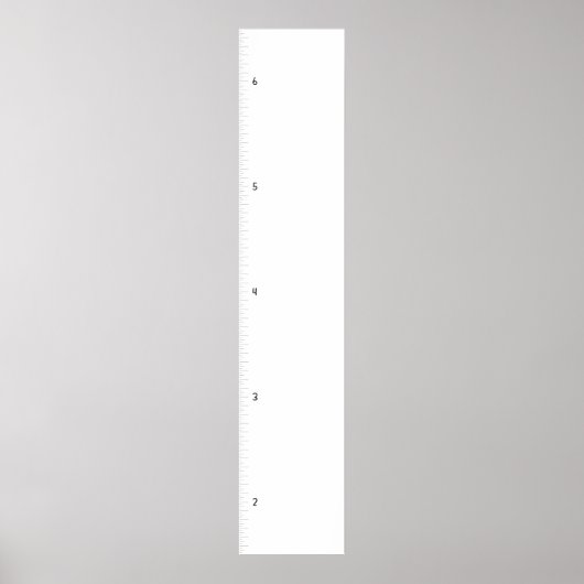 Erstellen Sie Ihre eigene Wachstumstabelle Poster (Vorne)