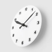 Erstellen Sie Ihre eigene Wall-Uhr / individuell,  Runde Wanduhr (Winkel)