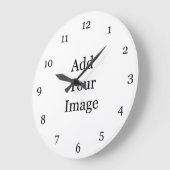 Erstellen Sie Ihre eigene Wand-Uhr. Große Wanduhr (Winkel)