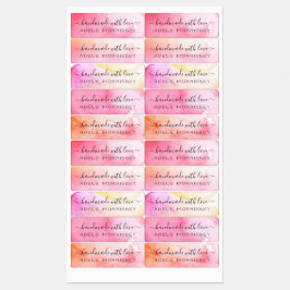 Erstellen Sie Ihre eigene Wasserfarbe Handgefertig Etiketten