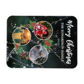 Erstellen Sie Ihre eigene Weihnachts-Familienkolle Magnet (Horizontal)