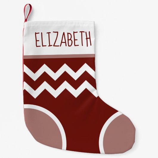 Erstellen Sie Ihre eigene Weihnachtsfamilie passen Kleiner Weihnachtsstrumpf (Vorderseite)