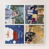 Erstellen Sie Ihre eigene Weihnachtsfotocollage Puzzle (Horizontal)