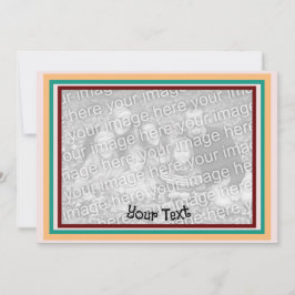 Erstellen Sie Ihre eigene Weihnachtskarte Feiertagskarte