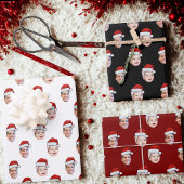 Erstellen Sie Ihre eigene Weihnachtsmannmütze Geschenkpapier Set