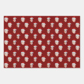 Erstellen Sie Ihre eigene Weihnachtsmannmütze Geschenkpapier Set (Vorderseite 3)