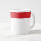 Erstellen Sie Ihre eigene Weihnachtsvorlage Jumbo- Jumbo-Tasse (Vorderseite Rechts)