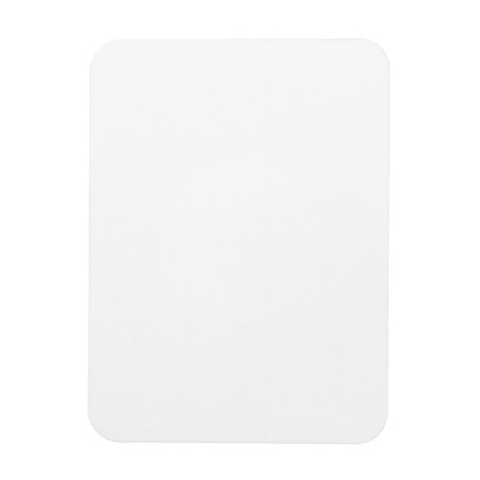 Erstellen Sie Ihre eigene weiße Farbe Magnet (Vertikal)