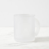 Erstellen Sie Ihre eigene weiße Farbe Mattglastasse (VorderseiteRechts)