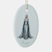 Erstellen Sie Ihre eigene Weiße Hexe Keramik Ornament (Rechts)