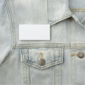 Erstellen Sie Ihre eigene weiße klassische Namensm Namensschild (Beispiel)