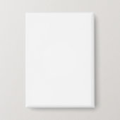 Erstellen Sie Ihre eigene weiße personalisierbare Button (Vorderseite)