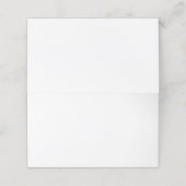 Erstellen Sie Ihre eigene weiße personalisierbare Terminkarte (Außenseite Aufgefaltet)