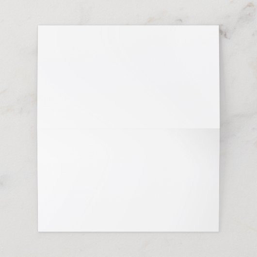 Erstellen Sie Ihre eigene weiße personalisierbare Terminkarte (Außenseite Aufgefaltet)