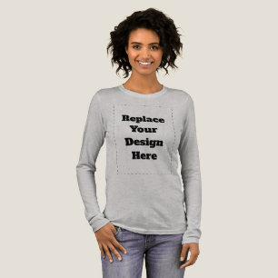 Erstellen Sie Ihre eigene weiße Tri-Blend Shirt