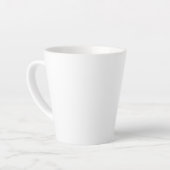 Erstellen Sie Ihre eigene White Custom Latte Tasse (Linke Ecke)
