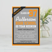 Erstellen Sie Ihre eigene Wiedersehen-Einladung Einladung (Stehend Vorderseite)