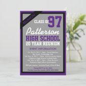 Erstellen Sie Ihre eigene Wiedersehen-Einladung Einladung (Stehend Vorderseite)