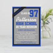 Erstellen Sie Ihre eigene Wiedersehen-Einladung Einladung (Stehend Vorderseite)
