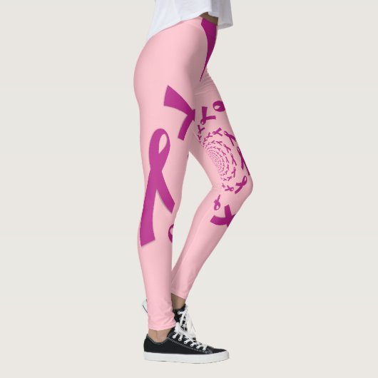 Erstellen Sie Ihre eigene, wunderschöne rosa Farbb Leggings (Rechts)