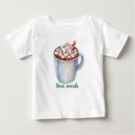Erstellen Sie Ihre eigene Yuletide Peppermint Hot  Baby T-shirt