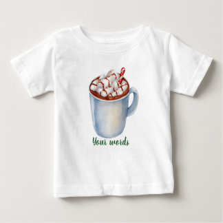 Erstellen Sie Ihre eigene Yuletide Peppermint Hot Baby T-shirt