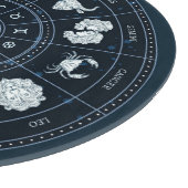 Erstellen Sie Ihre eigene Zodiac Wheel Glass Altar Schneidebrett (Ecke)
