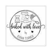 Erstellen Sie Ihre eigene Zuhause, gebacken mit Li Gummistempel (Prägung)