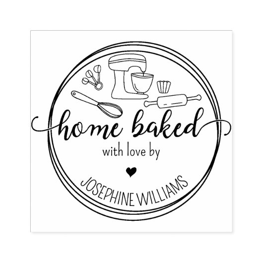 Erstellen Sie Ihre eigene Zuhause, gebacken mit Li Gummistempel (Prägung)