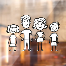 Erstellen Sie Ihre eigene Zuhause- oder Strichmänn