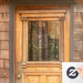 Erstellen Sie Ihre eigene Zuhause- oder Strichmänn Fensteraufkleber (Haustür)