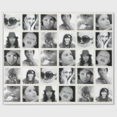 Erstellen Sie Ihre eigenen 10-Foto Collage Geschen Geschenkpapier (Flach)