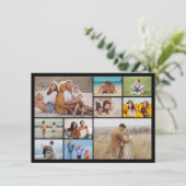 Erstellen Sie Ihre eigenen 10 Foto Collage Gruß Karte (Stehend Vorderseite)