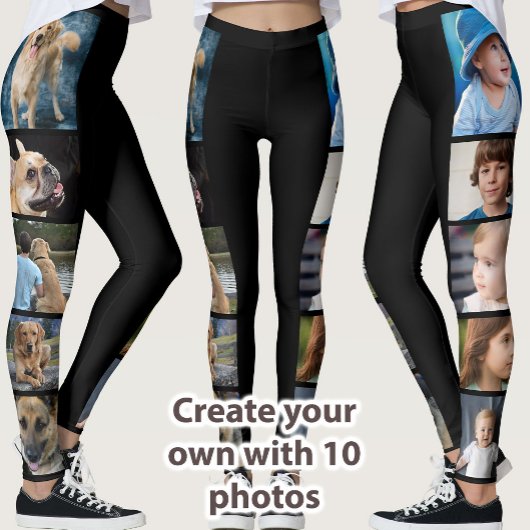 Erstellen Sie Ihre eigenen 10 Foto-DIY-gemusterten Leggings