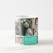 Erstellen Sie Ihre eigenen 10 FotoCollage Bester V Kaffeetasse (Mittel)