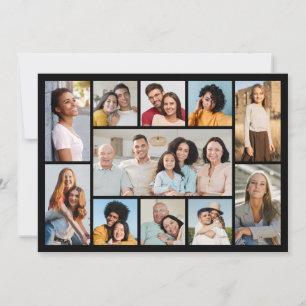 Erstellen Sie Ihre eigenen 11 Foto Collage Gruß Karte