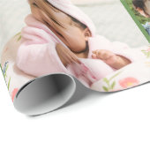 Erstellen Sie Ihre eigenen 12 Foto Collage Rote We Geschenkpapier (Rolleneckpunkt)