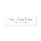 Erstellen Sie Ihre eigenen 3.0" x 1.0" Mini-Visite