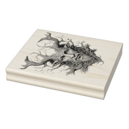 Erstellen Sie Ihre eigenen 3D-Imitate Bois Carved  Gummistempel