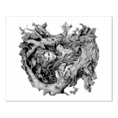 Erstellen Sie Ihre eigenen 3D-Imitate Bois Tree La Gummistempel (Prägung)