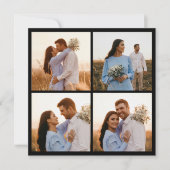 Erstellen Sie Ihre eigenen 4 Collage Gruß Karte (Vorderseite)