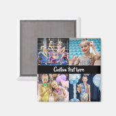Erstellen Sie Ihre eigenen 4 Fotos Collage Gymnast Magnet (Vorderseite/Rückseite)