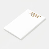 Erstellen Sie Ihre eigenen 4"x6" Post-it Notes Klebezettel (angewinkelt)