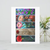 Erstellen Sie Ihre eigenen 5 eleganten Blume-Lesez (Stehend Vorderseite)