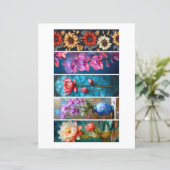 Erstellen Sie Ihre eigenen 5 eleganten Lesezeichen (Stehend Vorderseite)