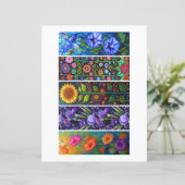 Erstellen Sie Ihre eigenen 5 farbenfrohen Lesezeic (Stehend Vorderseite)