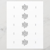 Erstellen Sie Ihre eigenen 5 festlichen Lesezeiche (Rückseite)