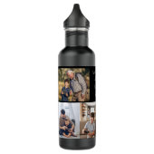 Erstellen Sie Ihre eigenen 5 Foto Collage Kids Fam Edelstahlflasche (Links)